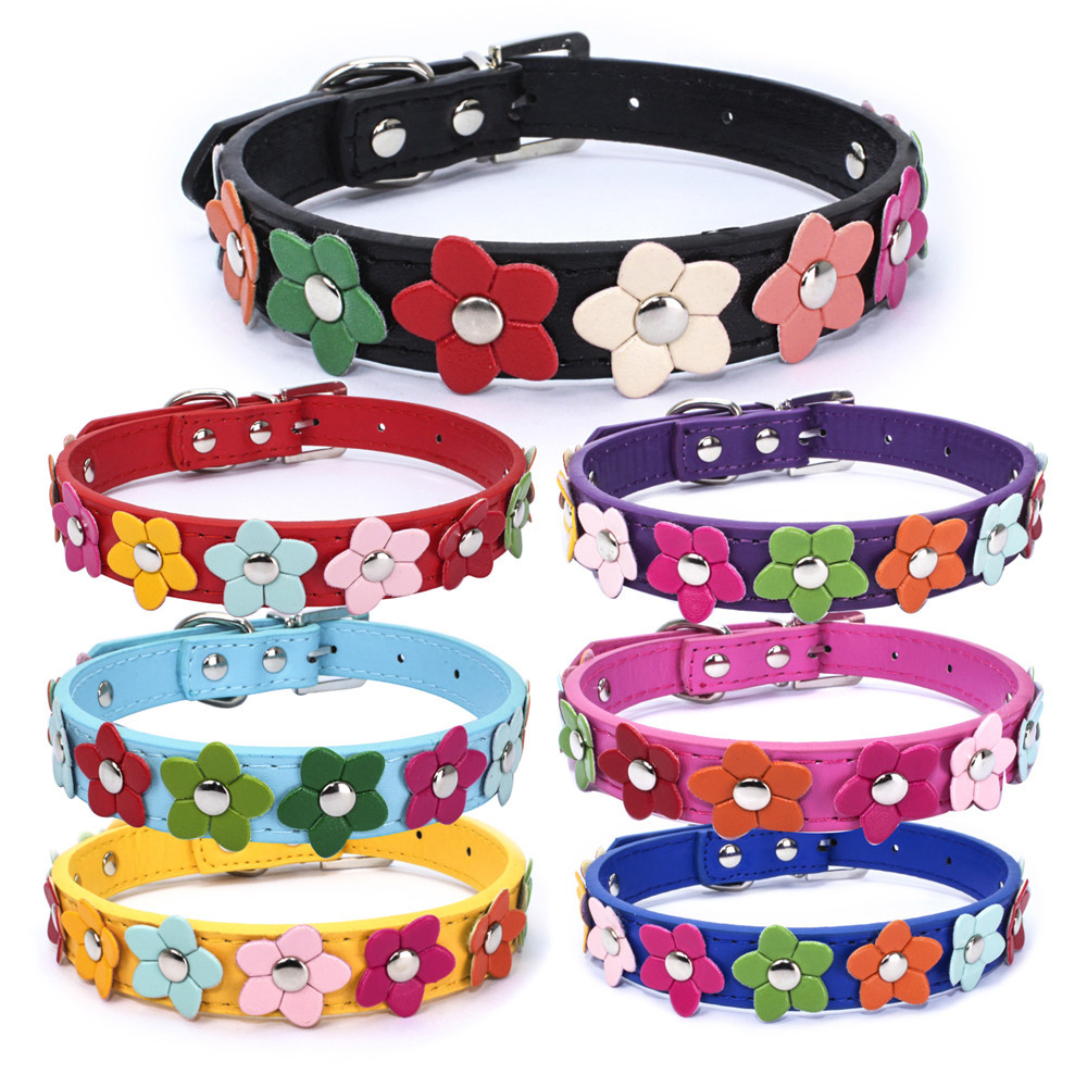 Pu Leather Colorful Flower Stu - Leather Strap Quick Release บทวิจารณ์และราคา