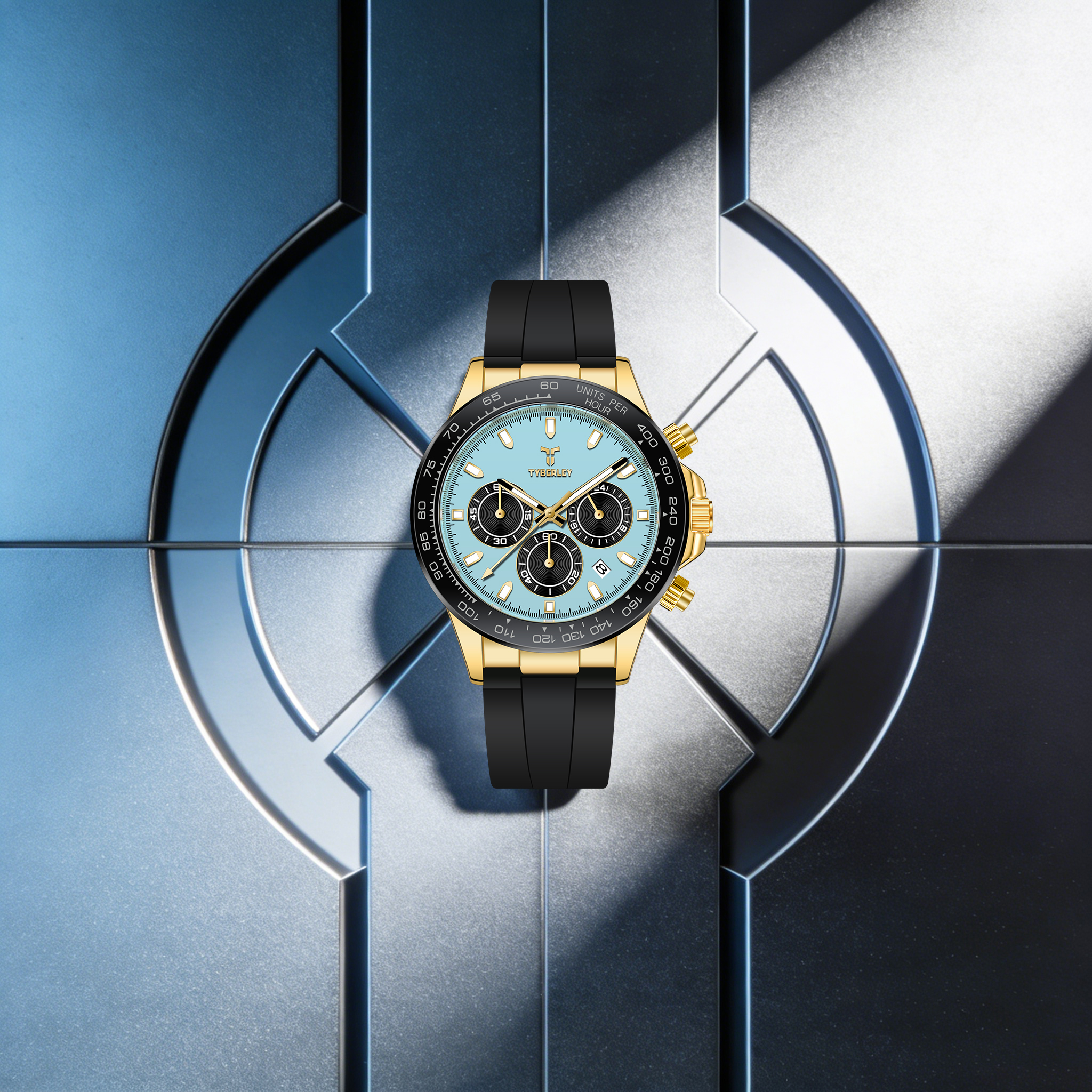 TYBERLEY Sophisticated Eleganc - Rubber Strap Diver บทวิจารณ์และราคา