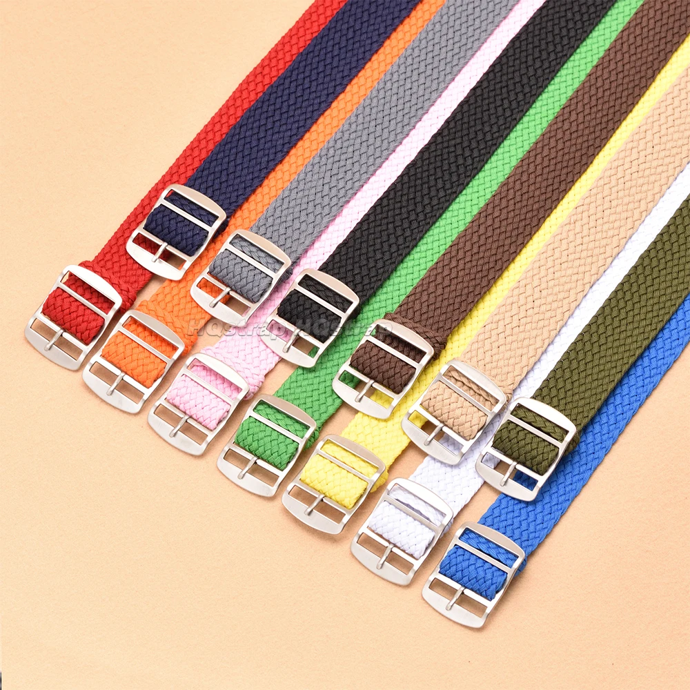Woven Nylon Watch Strap 14mm 1 - Perlon Strap Woven บทวิจารณ์และราคา