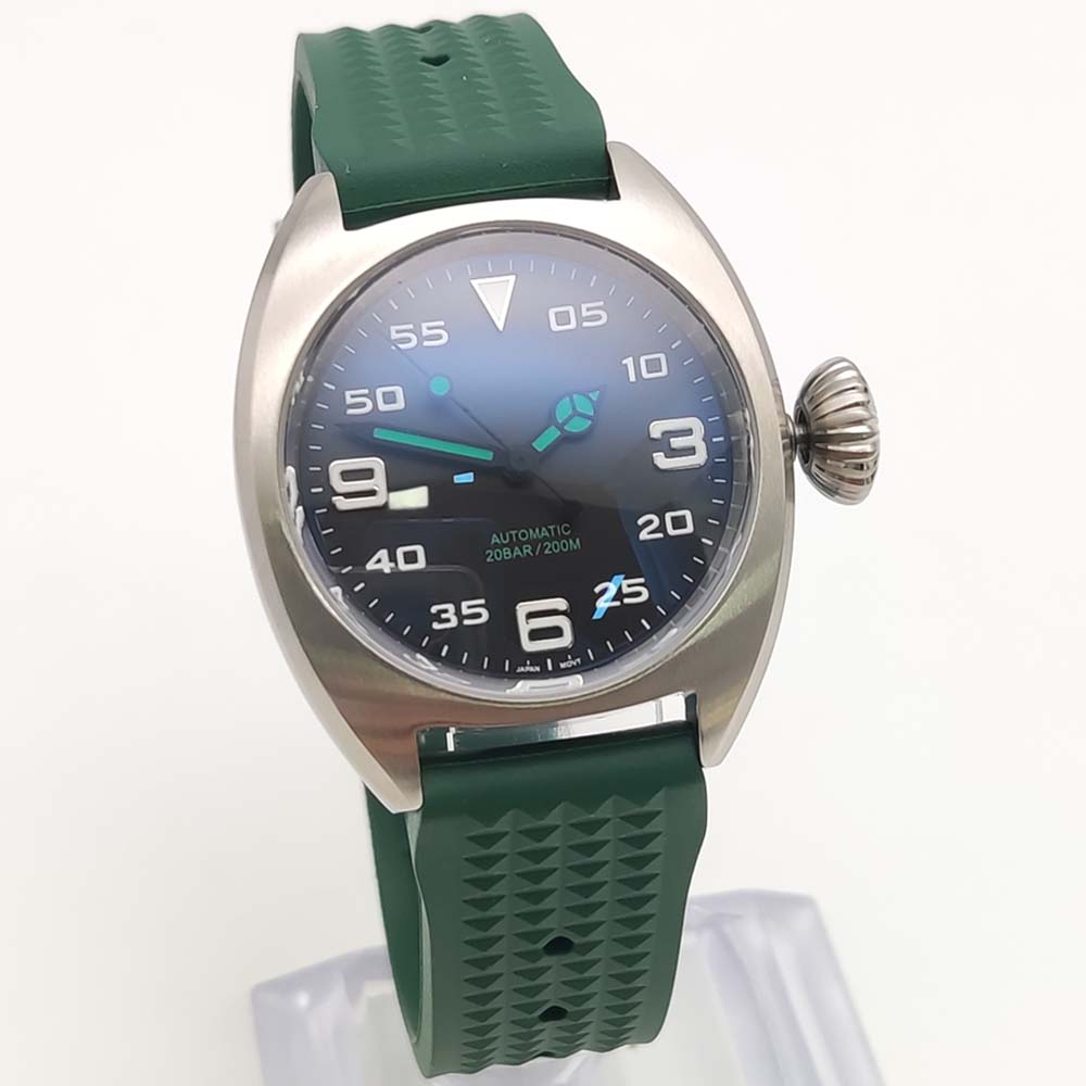 Fashion 36MM Self-Winding Move - Rubber Strap Diver บทวิจารณ์และราคา