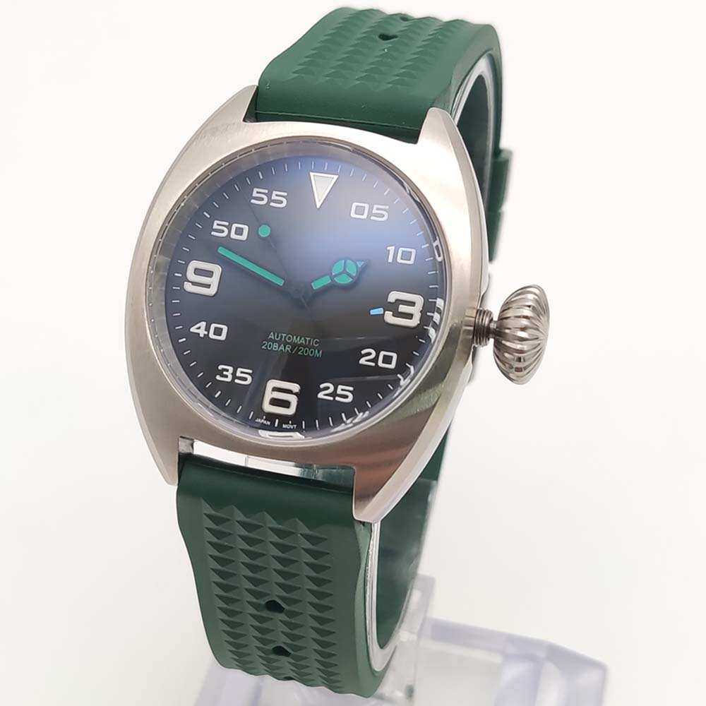 Fashion 36MM Self-Winding Move - Rubber Strap Diver บทวิจารณ์และราคา