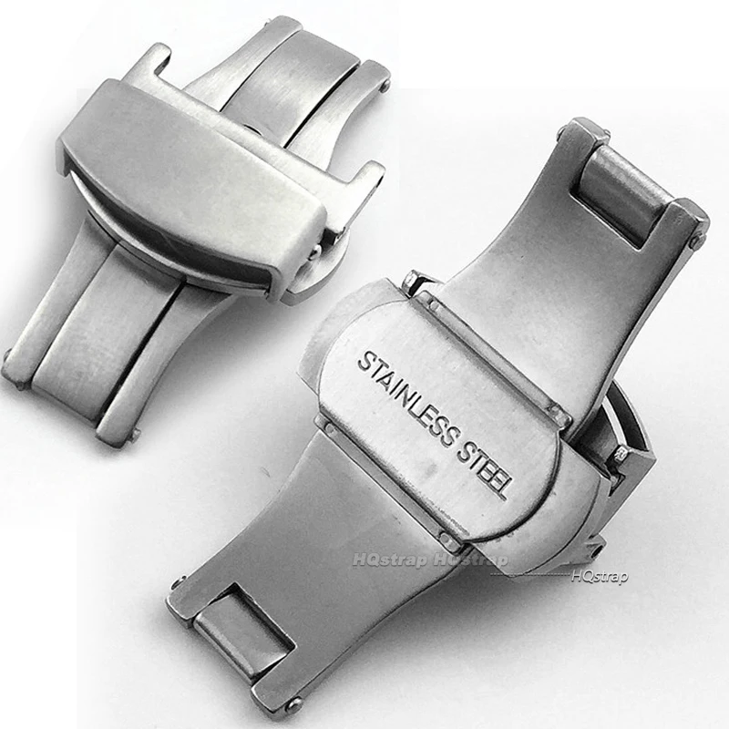 Matte Stainless Steel Butterfl - Butterfly Clasp Deployant บทวิจารณ์และราคา