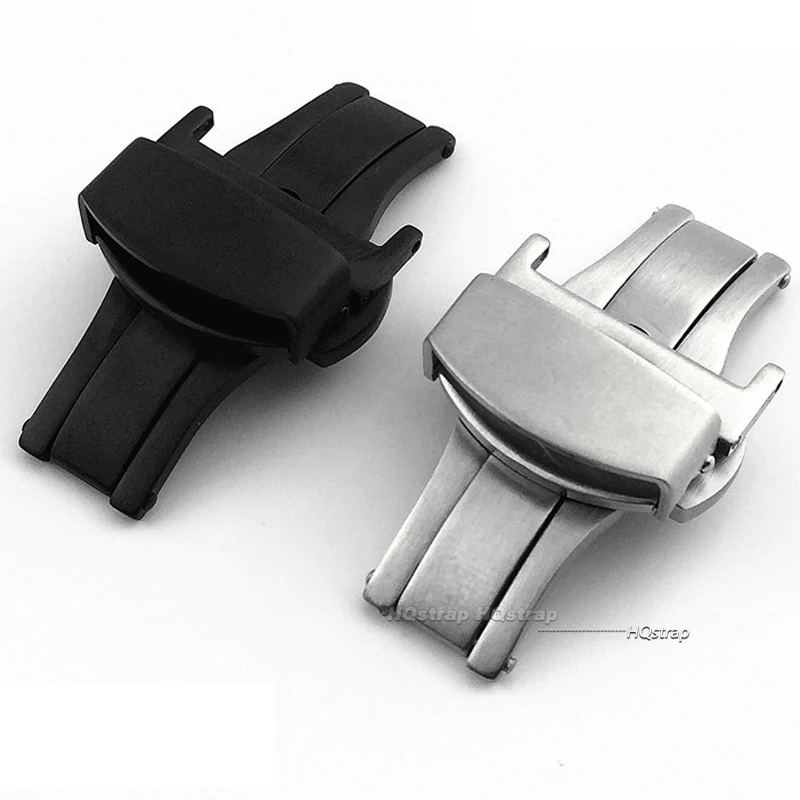 Matte Stainless Steel Butterfl - Butterfly Clasp Deployant บทวิจารณ์และราคา
