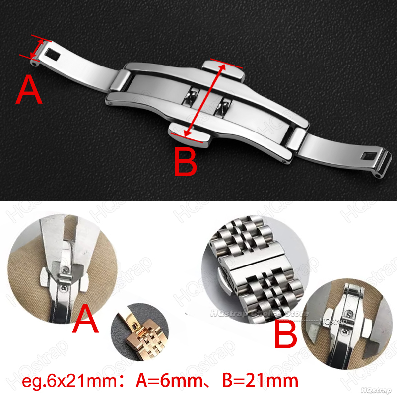 6mmx19/21/23/25mm Butterfly Bu - Butterfly Clasp Deployant บทวิจารณ์และราคา