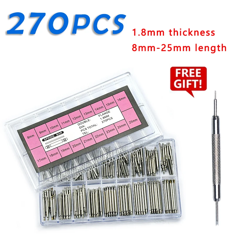 270pcs/set Strainless Steel Sp - Spring Bar Tool Set บทวิจารณ์และราคา