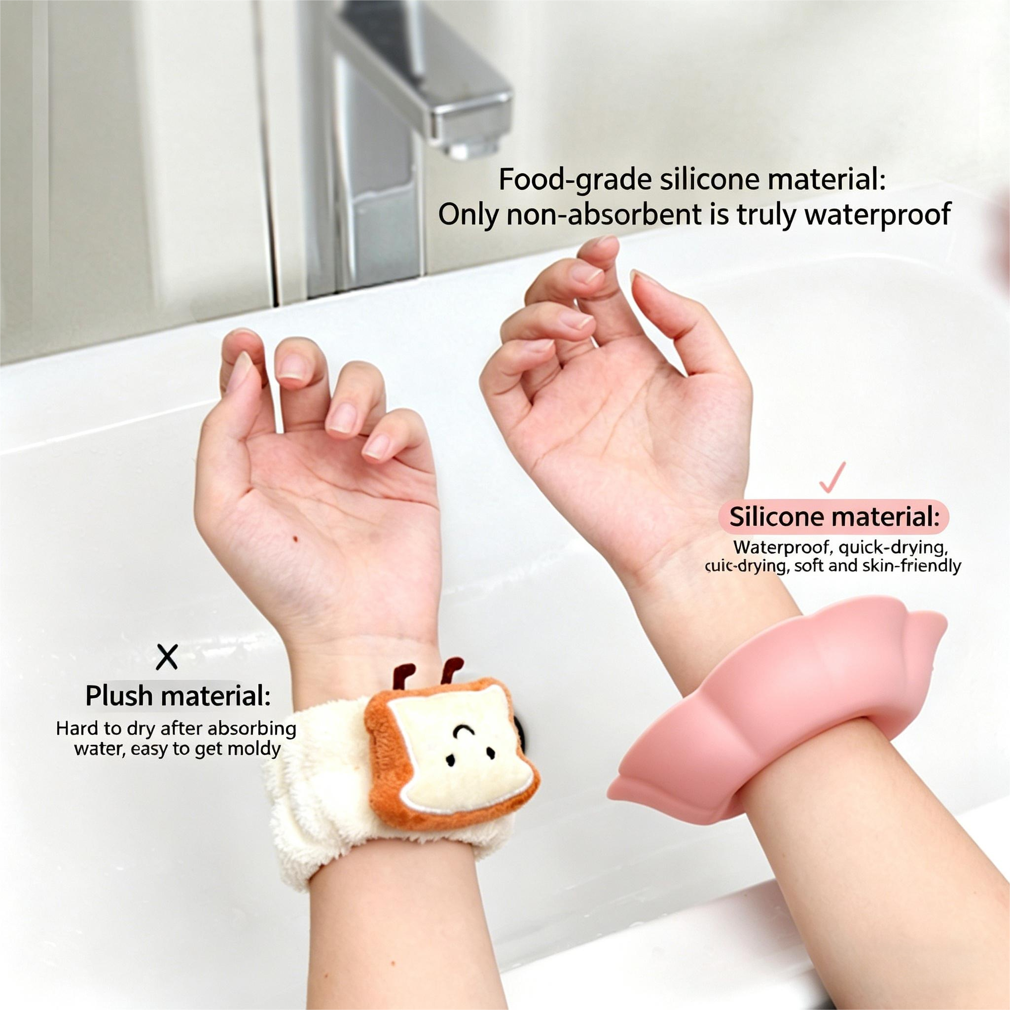 2Pcs Women Silicone Face Wash  - Silicone Band Women บทวิจารณ์และราคา