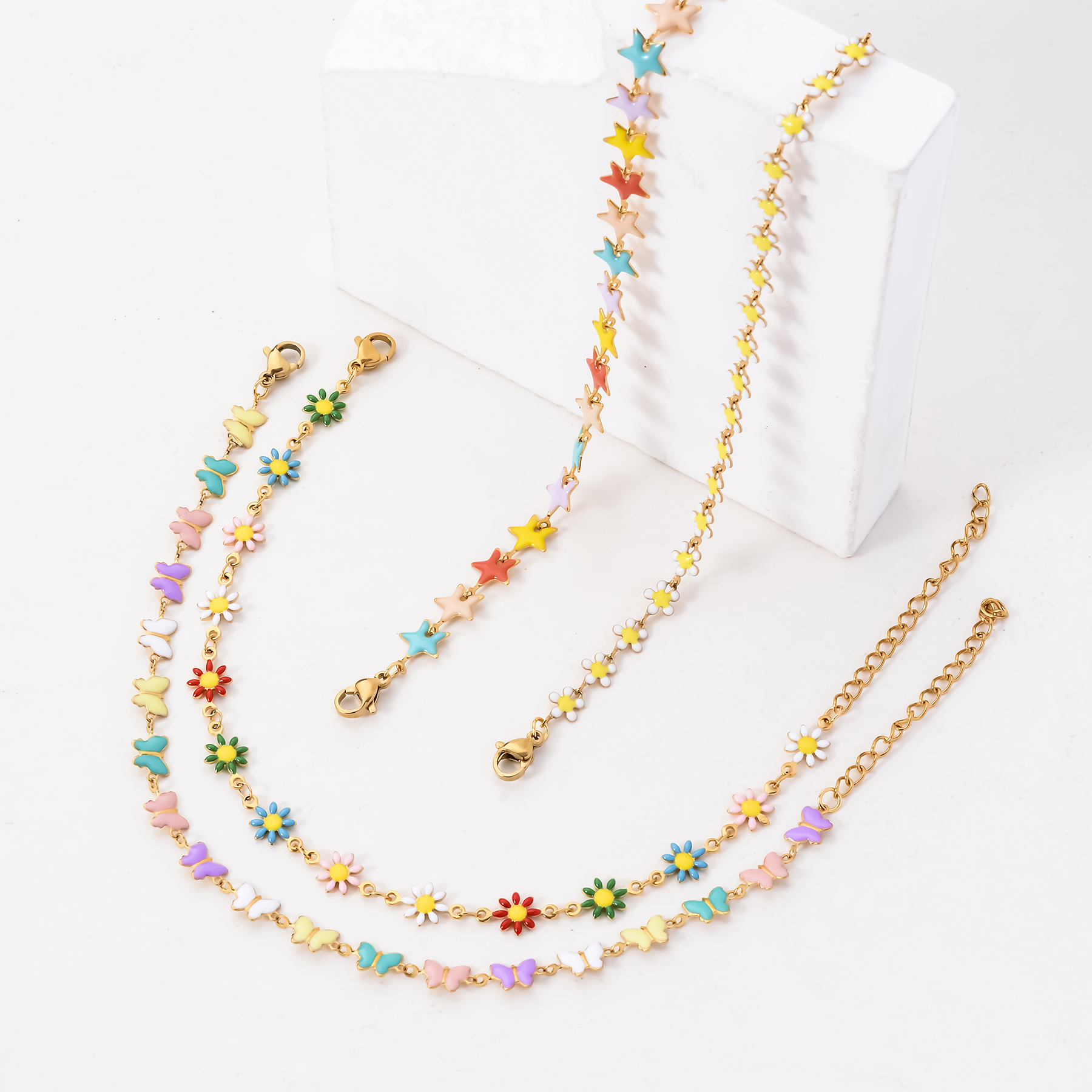 1Pcs Stainless Steel For Women - Butterfly Clasp Deployant บทวิจารณ์และราคา