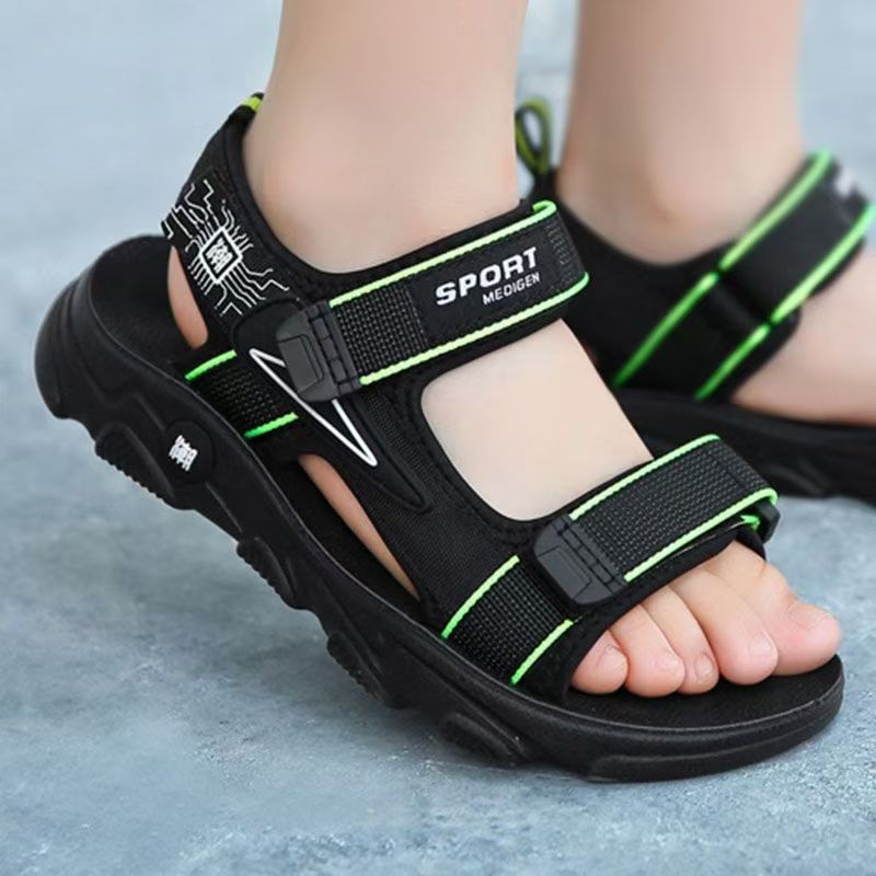 Boy's Summer New Velcro Beach  - Sport Loop Velcro บทวิจารณ์และราคา