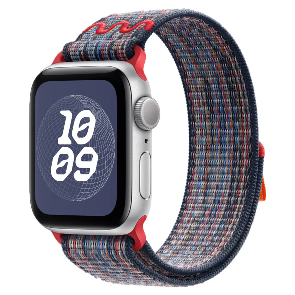 Nylon Sport Strap for Apple Wa - Sport Loop Velcro บทวิจารณ์และราคา