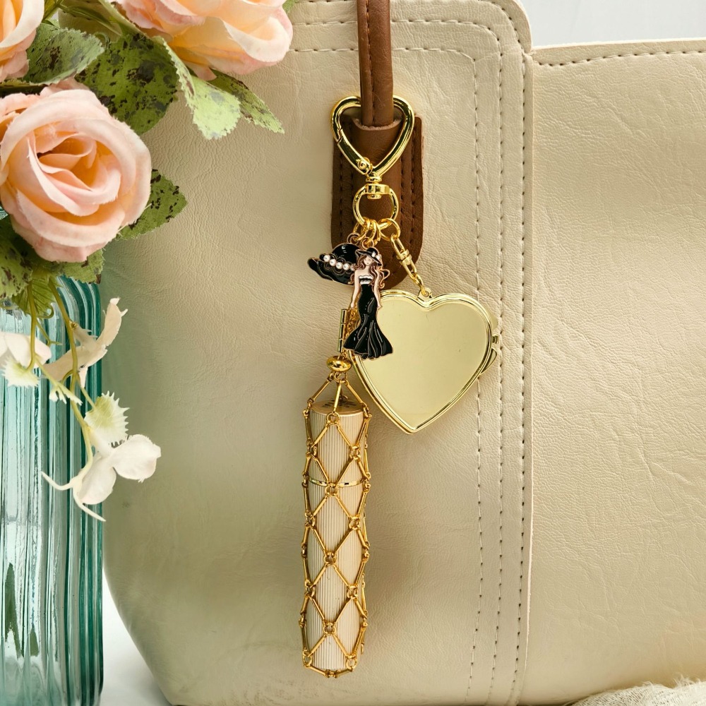 Fashionable Lipstick Storage K - Mesh Strap Metal บทวิจารณ์และราคา