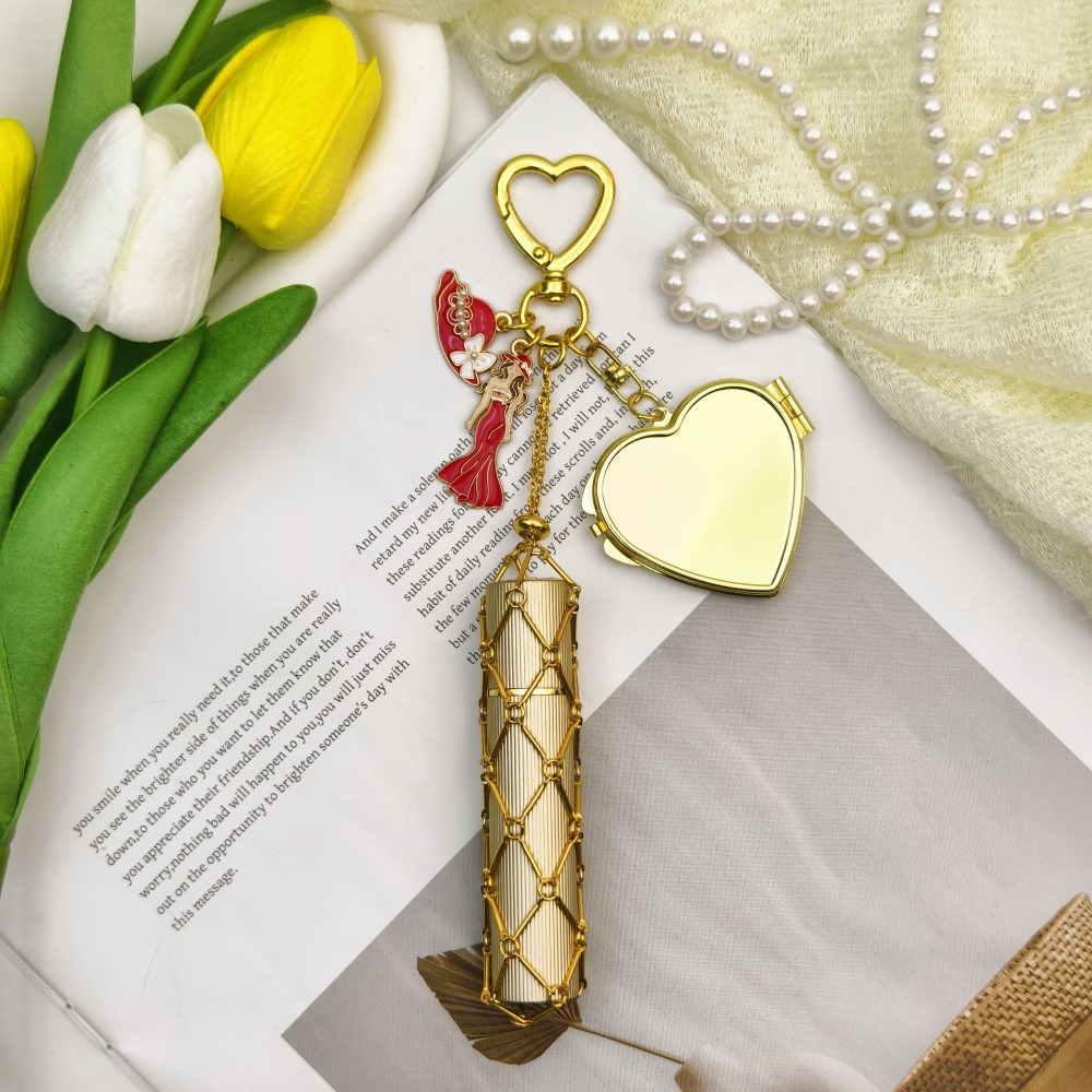 Fashionable Lipstick Storage K - Mesh Strap Metal บทวิจารณ์และราคา