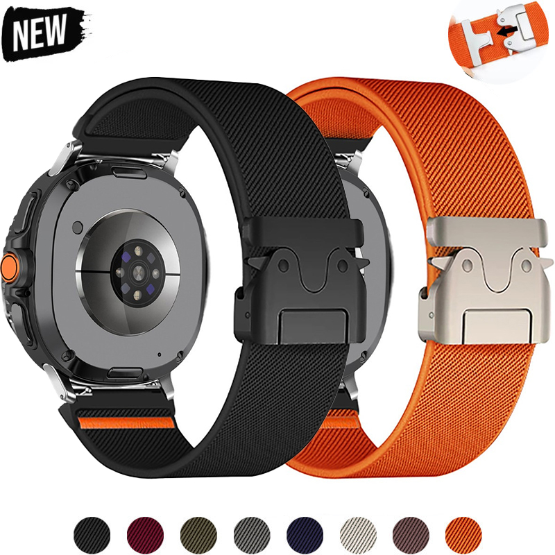 Nylon Strap For Samsung Galaxy - Parachute Strap Elastic บทวิจารณ์และราคา