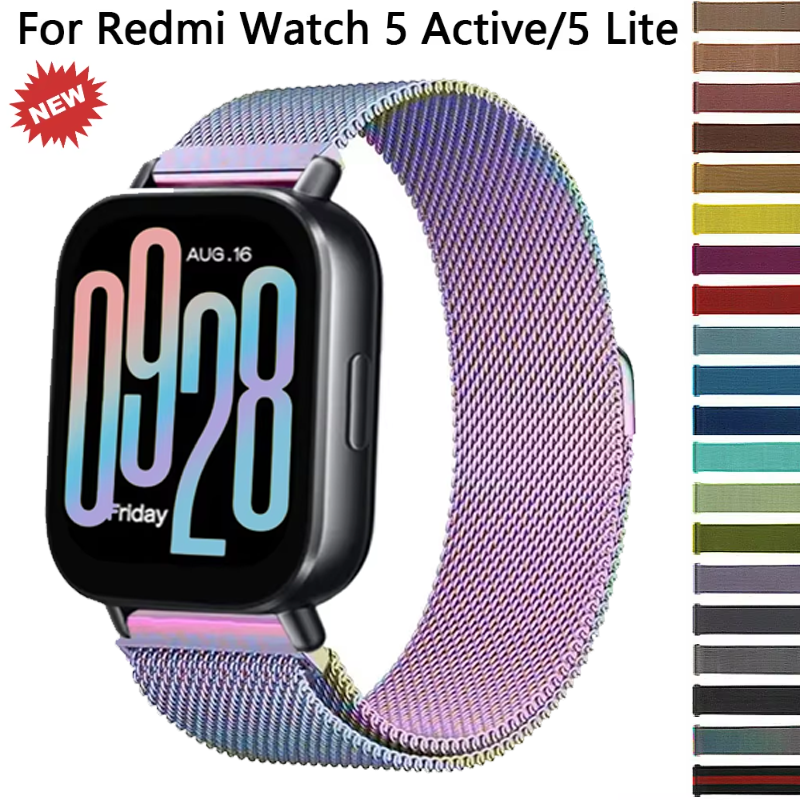 22mm Milanese Strap for Xiaomi - Milanese Loop Magnetic บทวิจารณ์และราคา