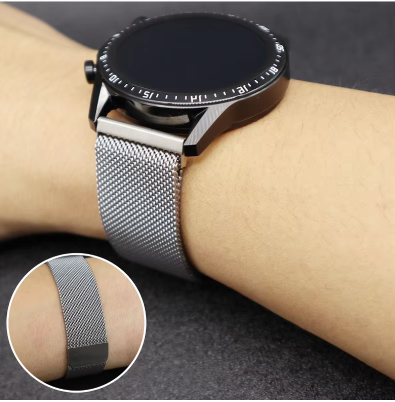 22mm Milanese Strap for Xiaomi - Milanese Loop Magnetic บทวิจารณ์และราคา