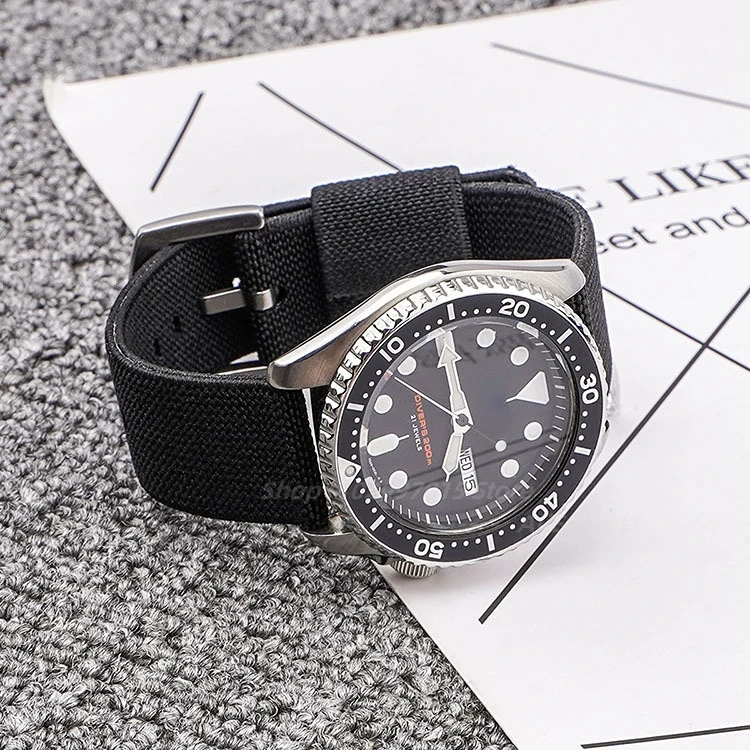 Nylon Watch Band 18mm 20mm 22m - Nato Strap Nylon บทวิจารณ์และราคา