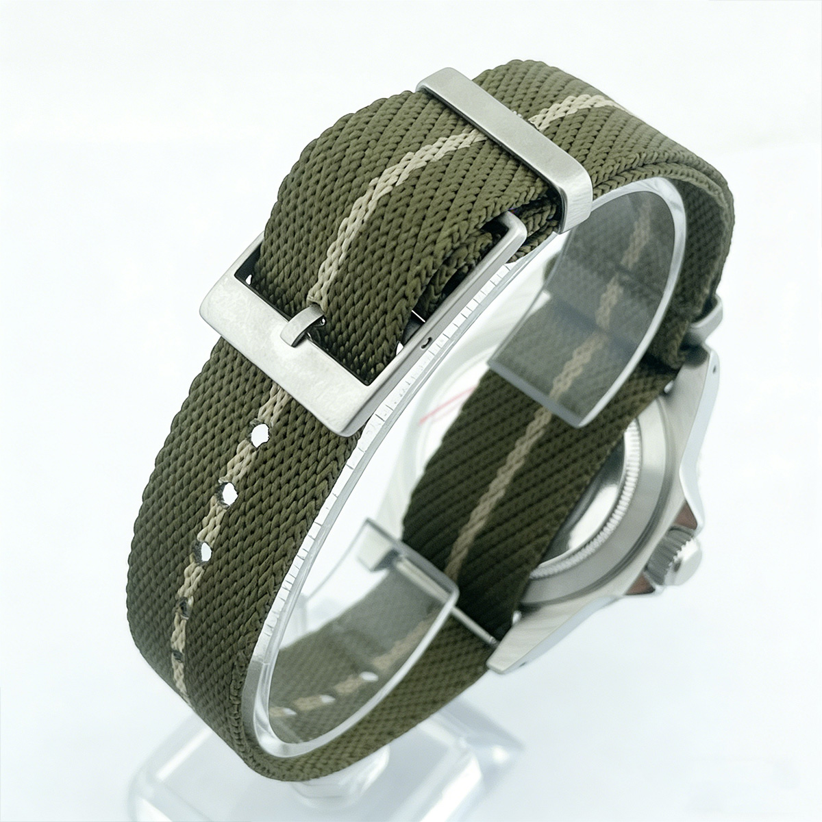 39.5mm Diver Retro watch sapph - Tropic Strap Vintage บทวิจารณ์และราคา