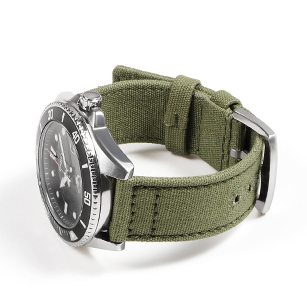 18mm 20mm Nylon Woven Canvas W - Perlon Strap Woven บทวิจารณ์และราคา