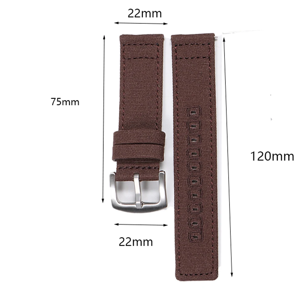 18mm 20mm Nylon Woven Canvas W - Perlon Strap Woven บทวิจารณ์และราคา
