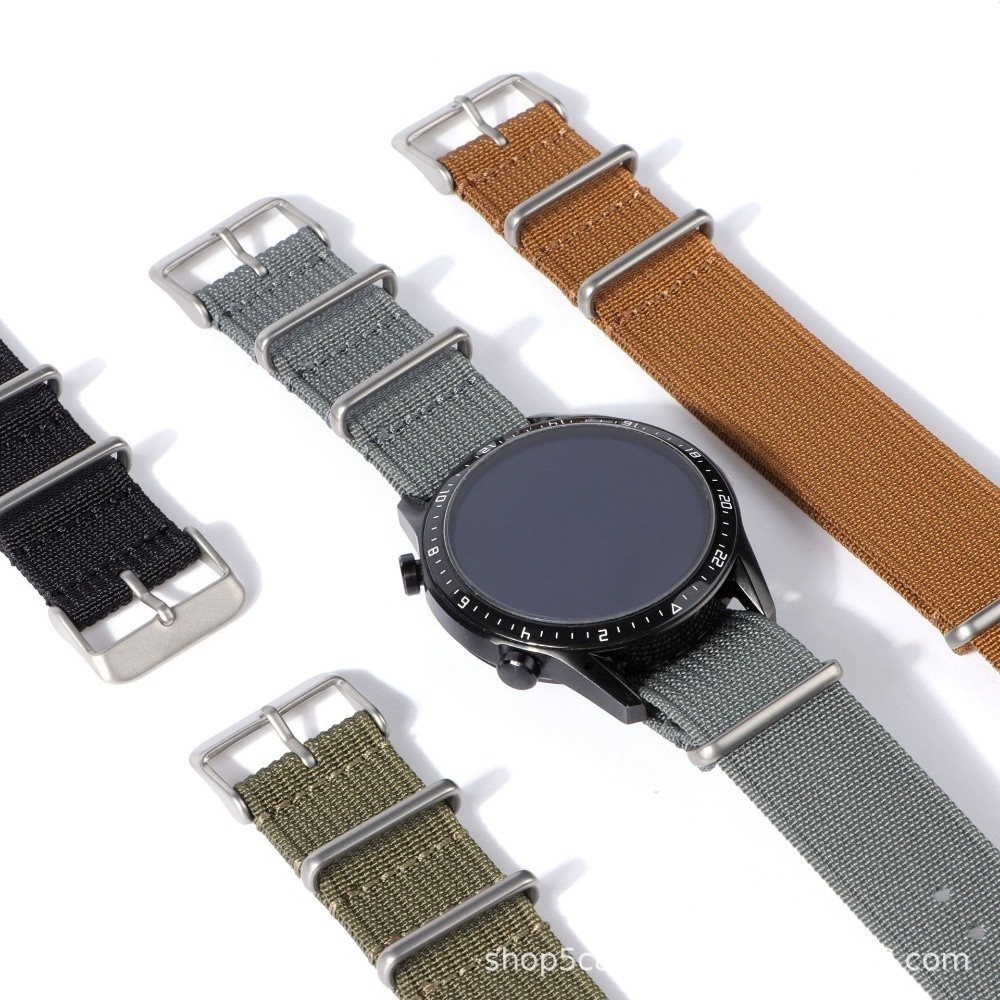 14/16/18/20/22mm NATO Watch Ba - Nato Strap Nylon บทวิจารณ์และราคา