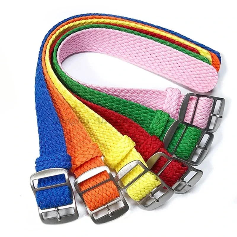 Fabric Woven Nylon Watch Band  - Perlon Strap Woven บทวิจารณ์และราคา