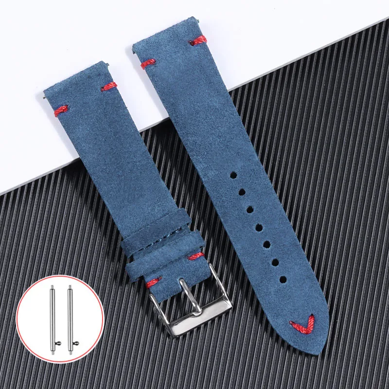 18mm 20mm 22mm High Quality Su - Suede Strap Watch บทวิจารณ์และราคา