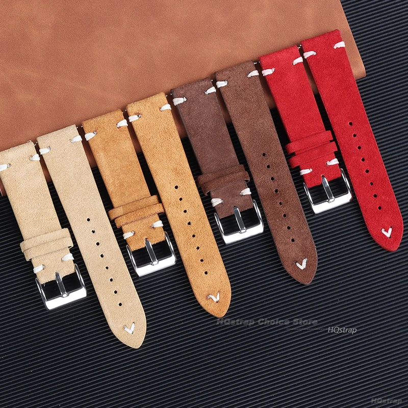 18mm 20mm 22mm High Quality Su - Suede Strap Watch บทวิจารณ์และราคา