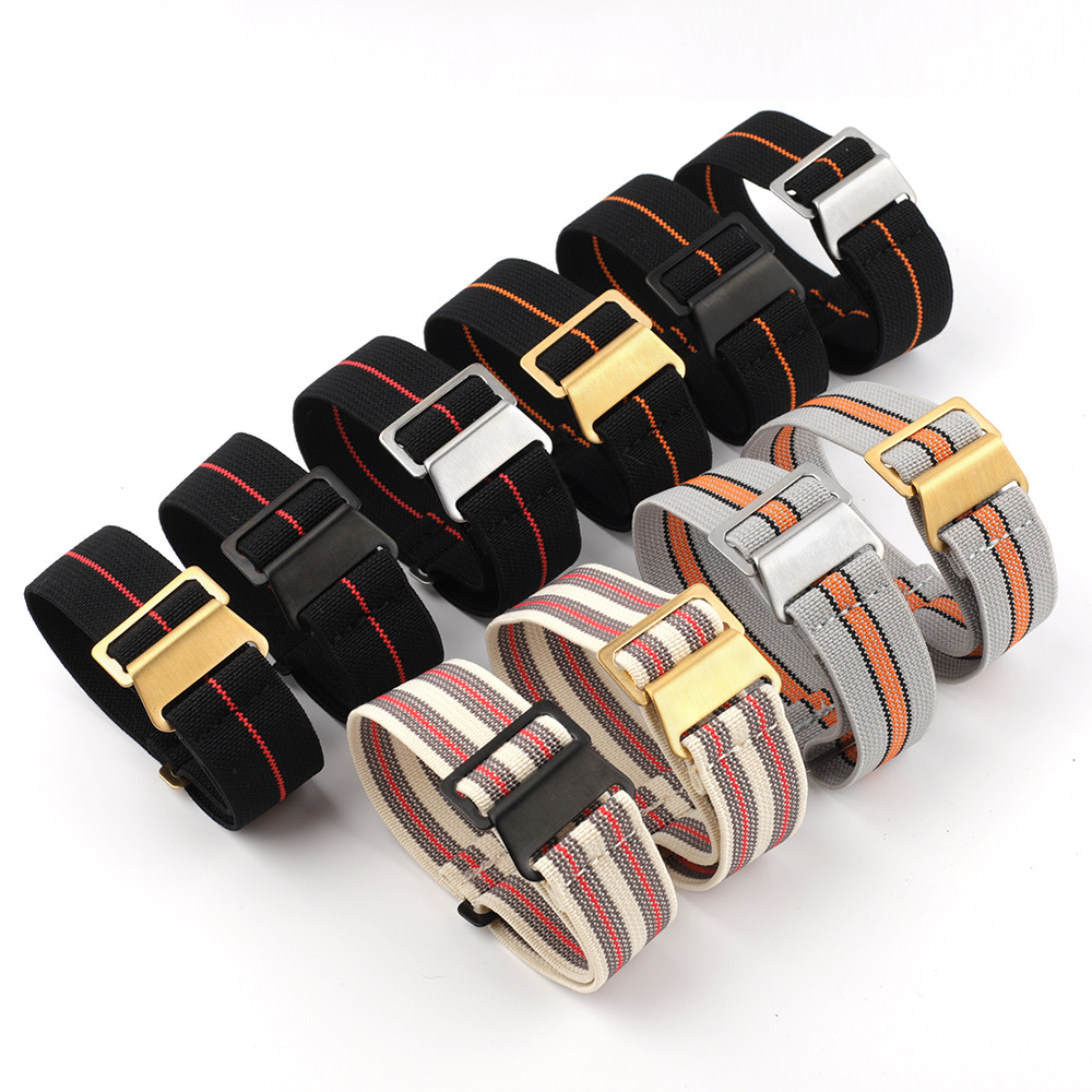 Parachute Nylon Watch Band 18m - Parachute Strap Elastic บทวิจารณ์และราคา