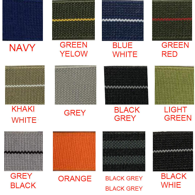 Parachute Nylon Watch Band 18m - Parachute Strap Elastic บทวิจารณ์และราคา