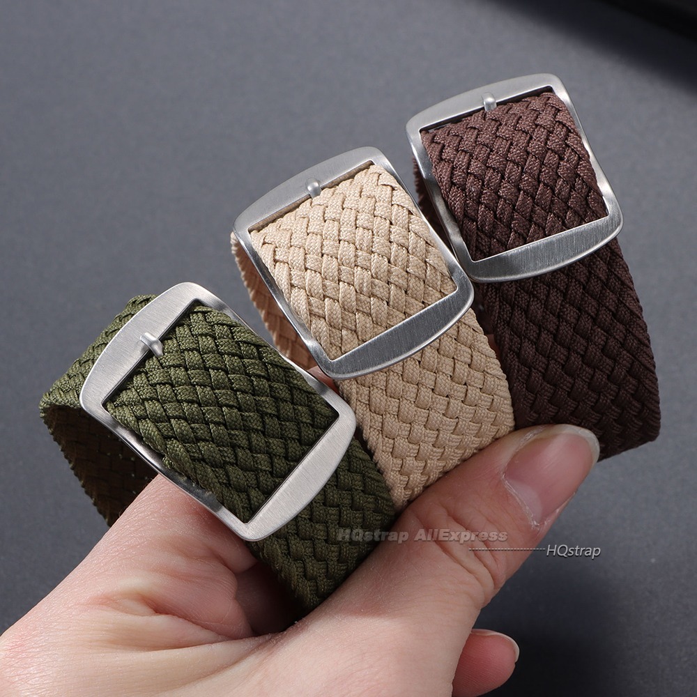 Nylon Woven Canvas Watch Band  - Perlon Strap Woven บทวิจารณ์และราคา