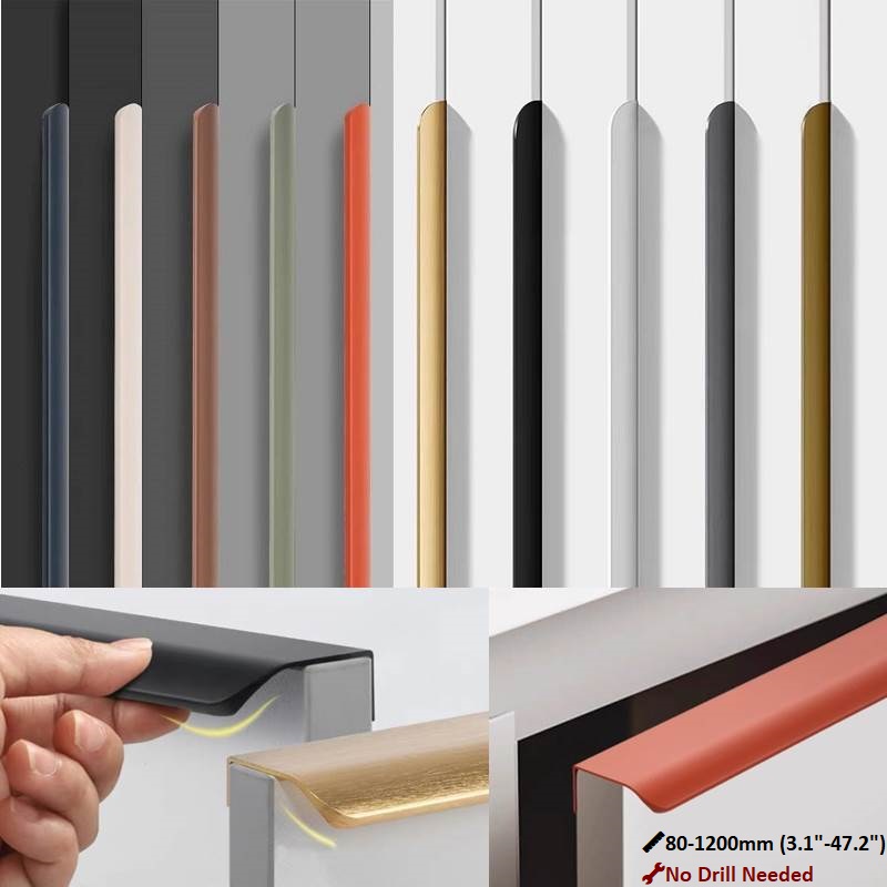 80mm-1200mm Invisible Aluminum - Curved Spring Bar บทวิจารณ์และราคา